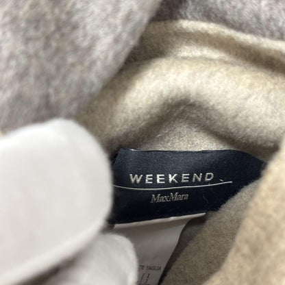 Weekend Max Mara Reversible Coat Asian fit S 36 US size XS Beige Greige Auth