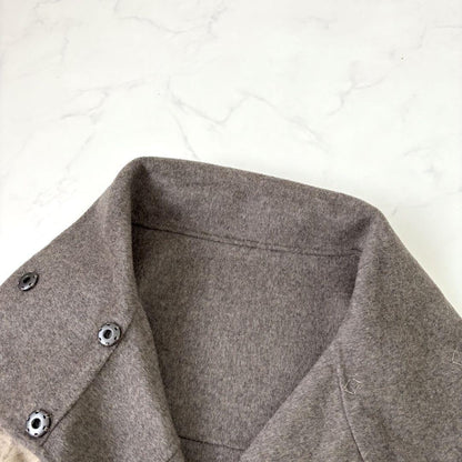 Weekend Max Mara Reversible Coat Asian fit S 36 US size XS Beige Greige Auth