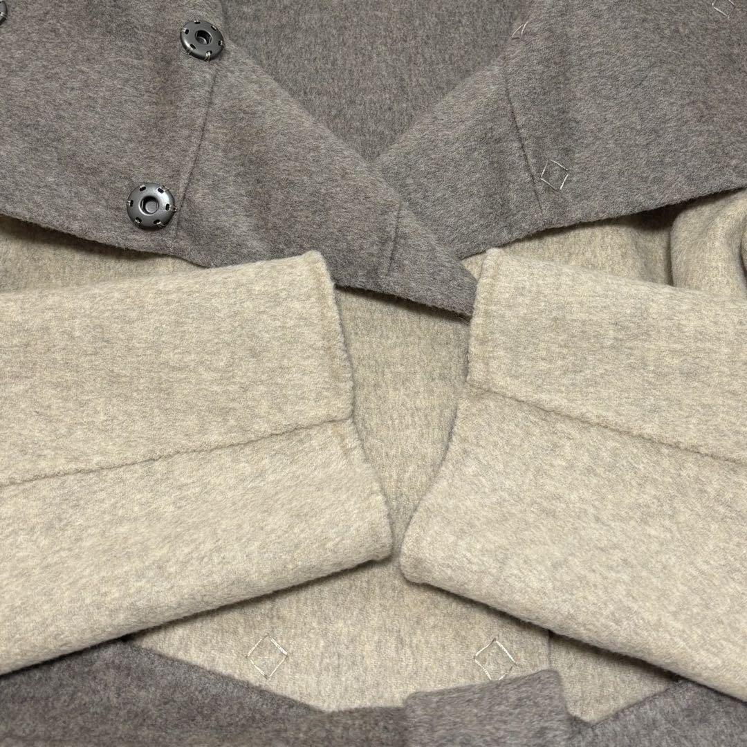 Weekend Max Mara Reversible Coat Asian fit S 36 US size XS Beige Greige Auth