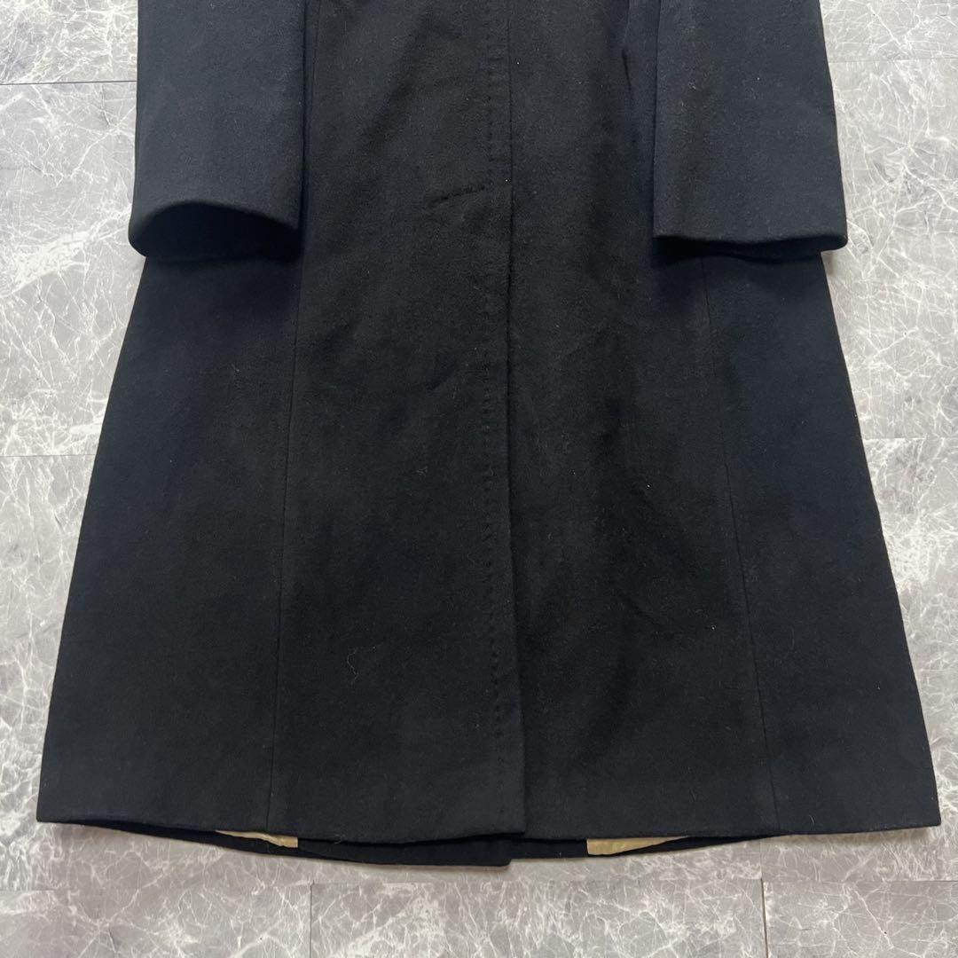 Max Mara MAX&Co. Long Coat Asian fit L 40 US size M Black Authentic