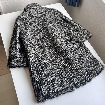 Max Mara SPORT MAX Coat Asian fit S 36 US size XS White Black Authentic