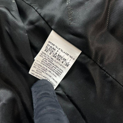 Max Mara STUDIO Long Coat Asian fit S 36 US size XS Black Authentic
