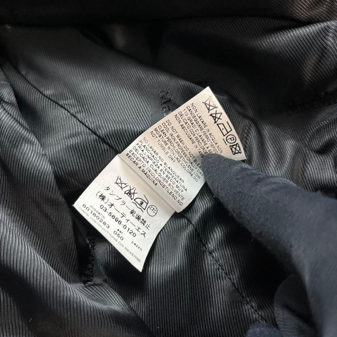 Max Mara STUDIO Long Coat Asian fit S 36 US size XS Black Authentic
