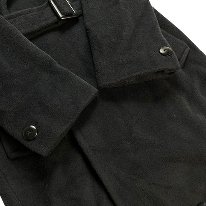Max Mara STUDIO Long Coat Asian fit S 36 US size XS Black Authentic