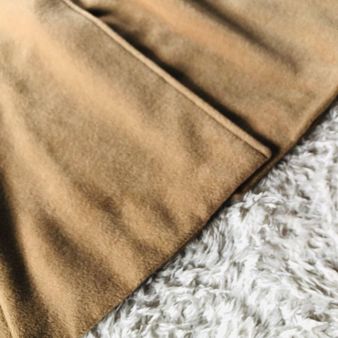 Max Mara Long Coat Asian fit XL 42 US size L Camel Beige Authentic