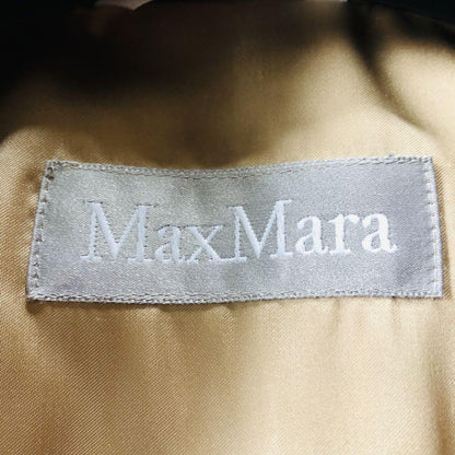 Max Mara Long Coat Asian fit XL 42 US size L Camel Beige Authentic