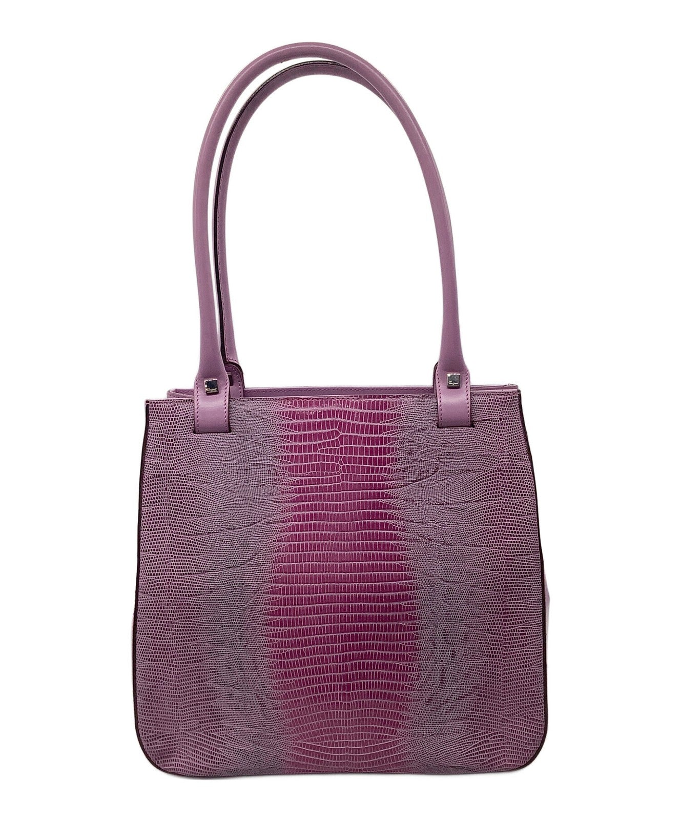 Salvatore Ferragamo Hand Bag Tote Purse Purple Authentic