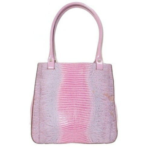 Salvatore Ferragamo Hand Bag Tote Purse Leather Purple Authentic