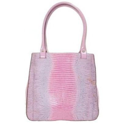 Salvatore Ferragamo Hand Bag Tote Purse Leather Purple Authentic