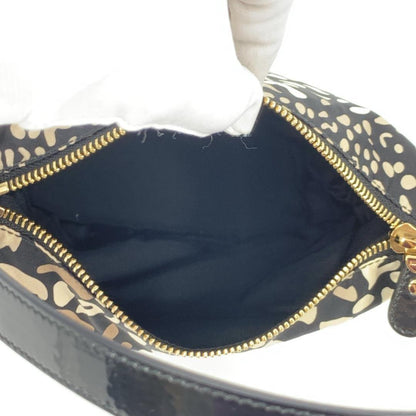 Salvatore Ferragamo Hand Tote Purse Vanity Vara Ribbon Black White Beige Brown