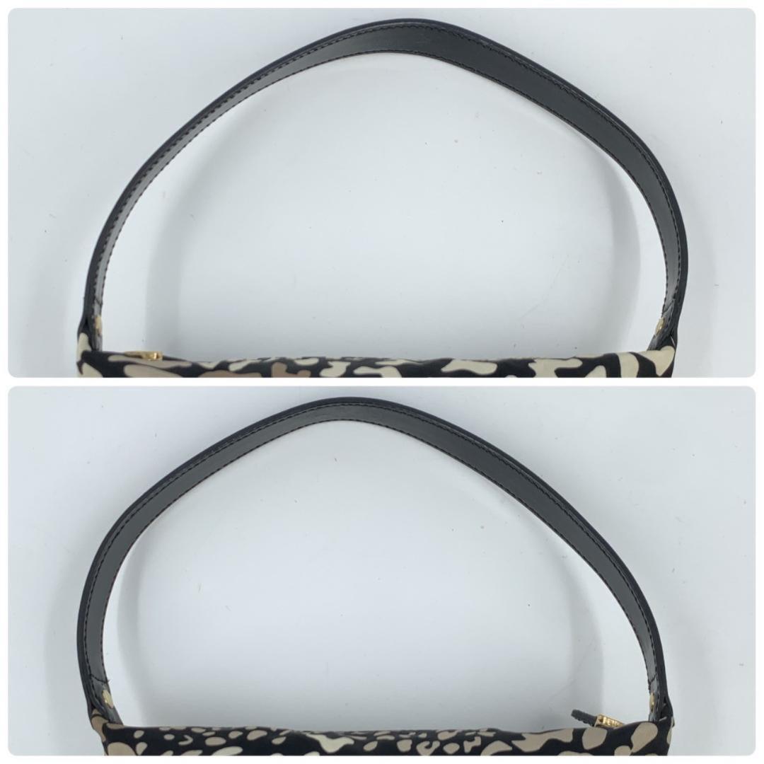 Salvatore Ferragamo Hand Tote Purse Vanity Vara Ribbon Black White Beige Brown