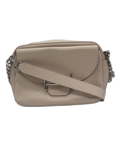 TOD'S Shoulder Bag Purse Double T Camera Bag Pink Authentic