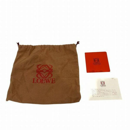 LOEWE Vanity Hand Bag Tote Purse Leopard Authentic