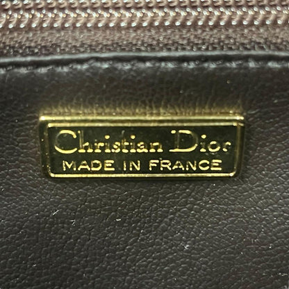 Christian Dior Shoulder Bag Purse CD Leather Authentic