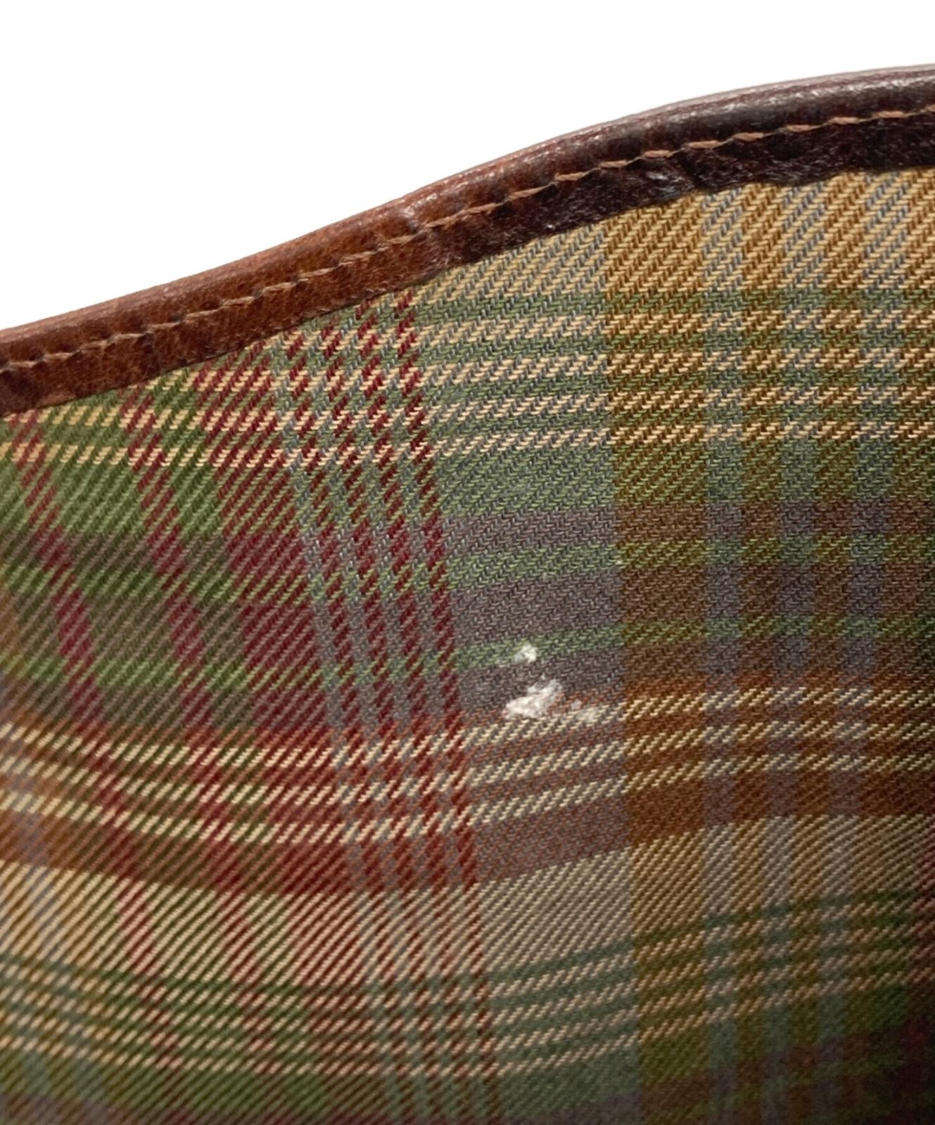 MULBERRY Hand Bag Tote Purse Turn Lock Brown Authentic