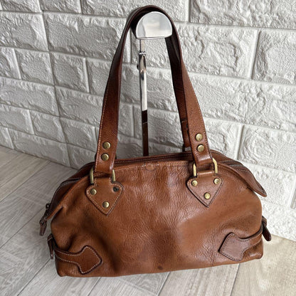 MULBERRY Hand Bag Tote Purse Bayswater Turn Lock Leather Authentic