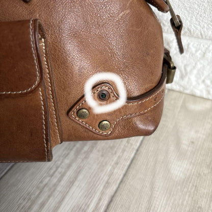 MULBERRY Hand Bag Tote Purse Bayswater Turn Lock Leather Authentic