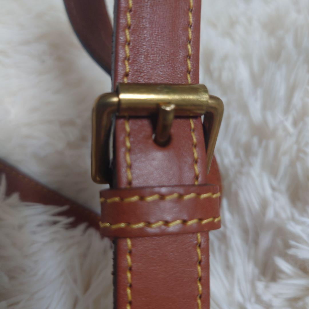 MULBERRY Shoulder Bag Purse Leather Navy Camel Authentic