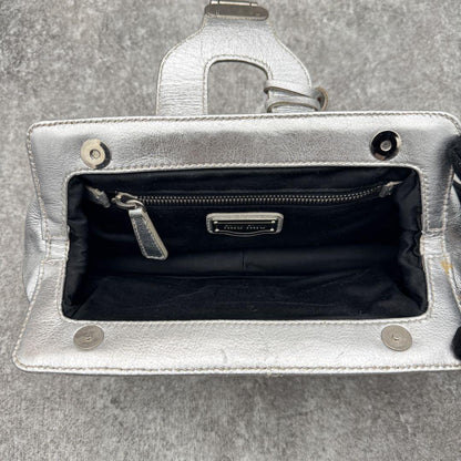 MIU MIU Clutch Bag Second Bag Logo Sequin Authentic