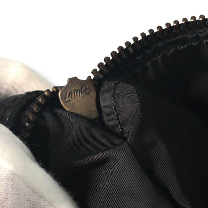 MIU MIU Hand Bag Tote Purse Leather Black Authentic