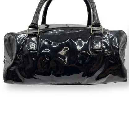 MIU MIU Mini Boston Bag Hand Tote Purse patent Authentic