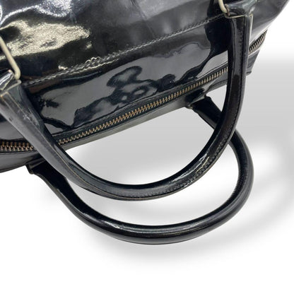MIU MIU Mini Boston Bag Hand Tote Purse patent Authentic