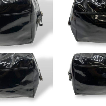 MIU MIU Mini Boston Bag Hand Tote Purse patent Authentic