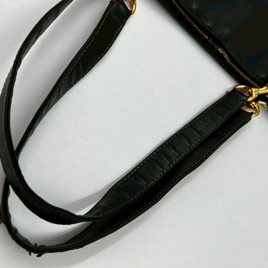 Chloe Hand Bag Tote Purse Eden Leather Black Authentic