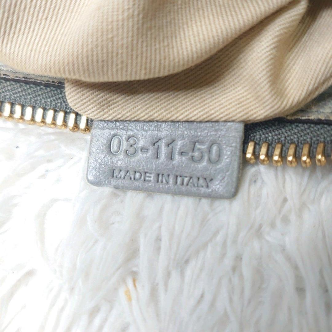 Chloe Shoulder Bag Purse Eloise Leather Gray Authentic