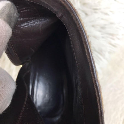 Louis Vuitton Short Boots Shoes EU 36 US 6 Brown Authentic