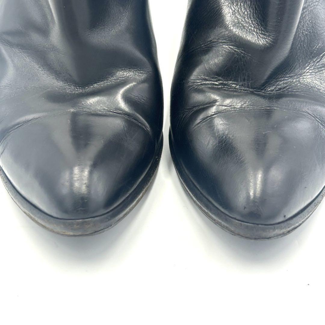 Louis Vuitton Short Boots Shoes EU 38 US 8 Black Authentic