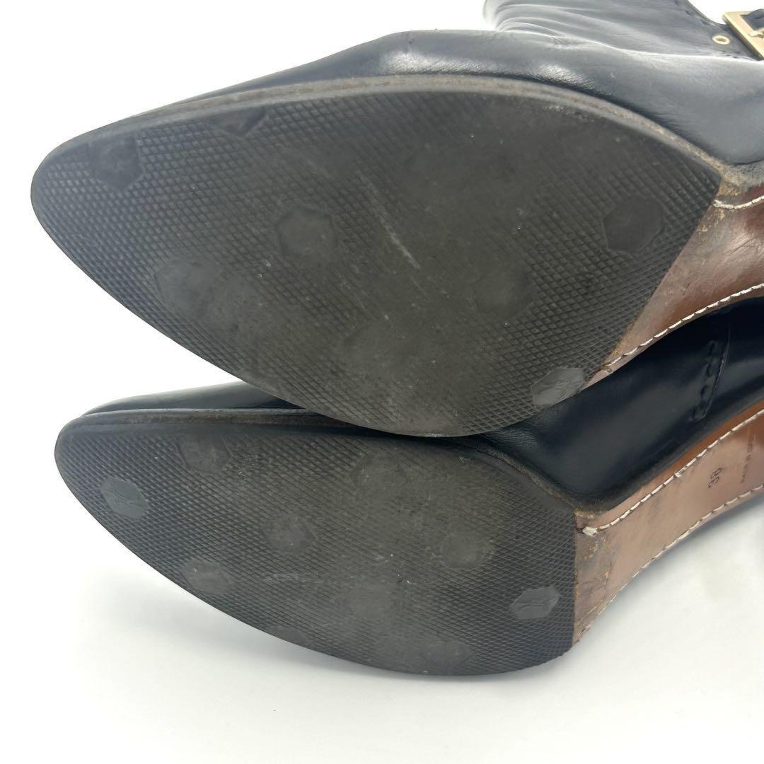 Louis Vuitton Short Boots Shoes EU 38 US 8 Black Authentic