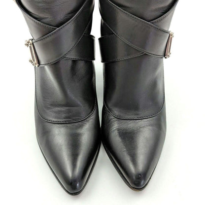 Louis Vuitton Long Boots Shoes EU 35.5 US 5.5 Black Authentic