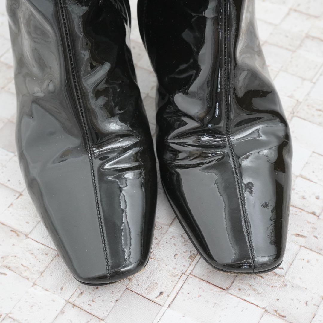 Louis Vuitton Short Boots Shoes EU 35.5 US 5.5 Black Authentic