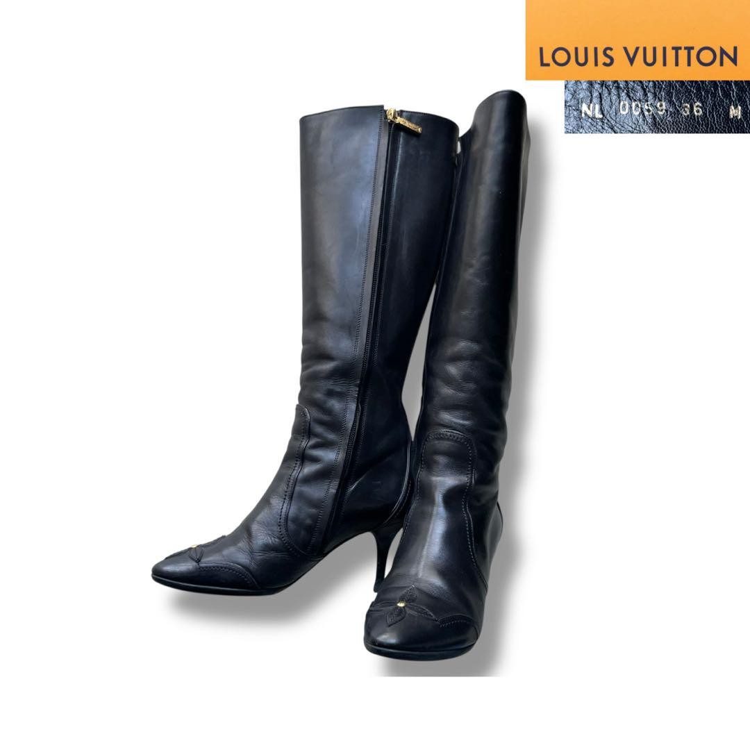 Louis Vuitton Long Boots Shoes EU 36 US 6 Authentic