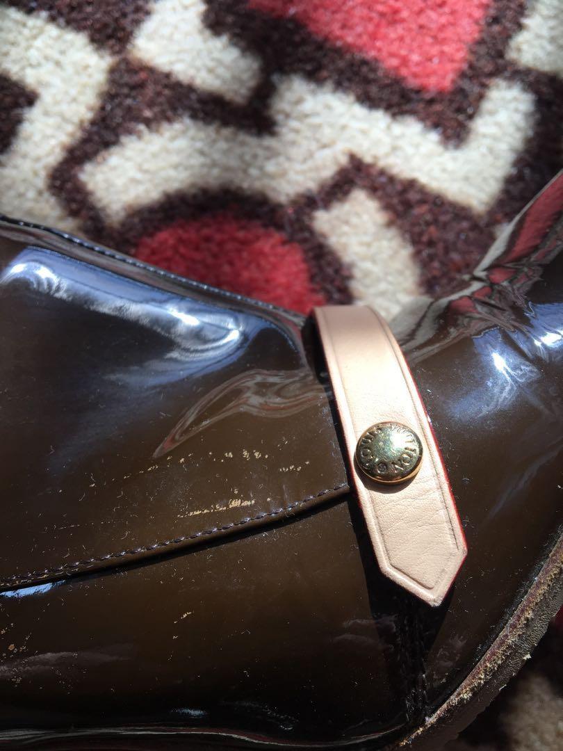 Louis Vuitton Short Boots Shoes EU 37.5 US 7.5 Authentic