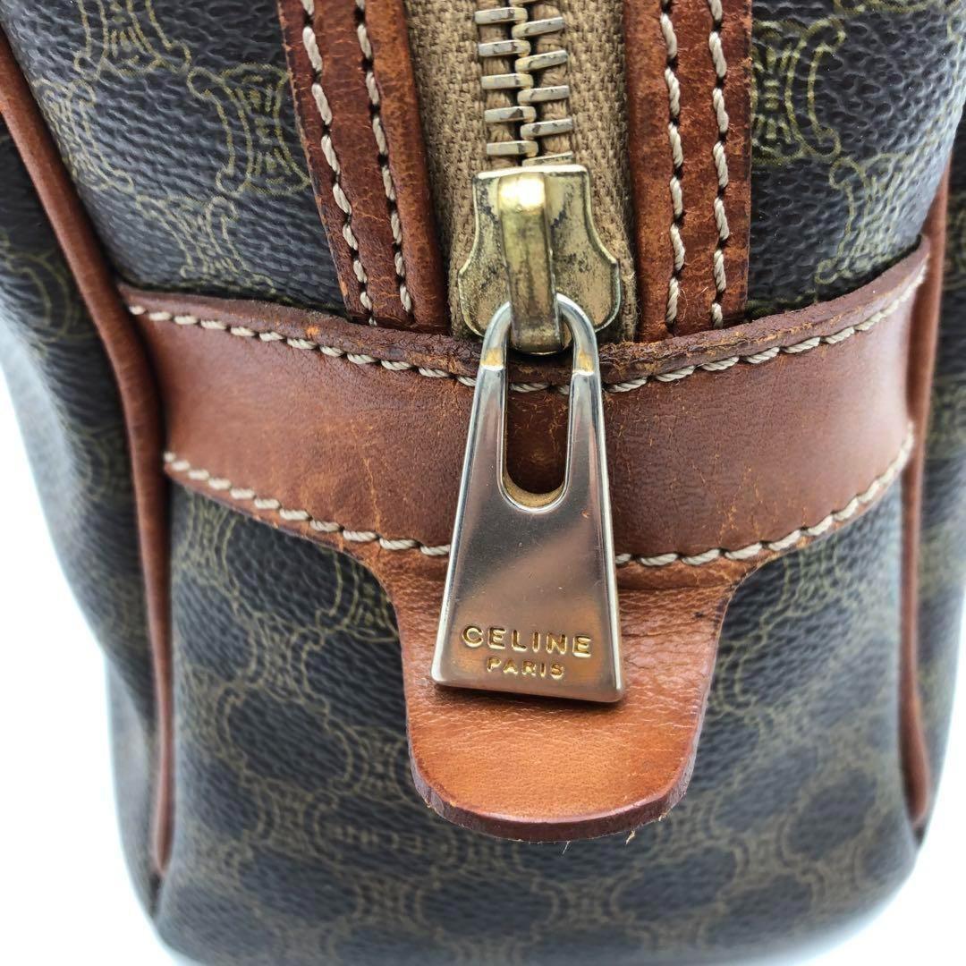 CELINE Hand Bag Tote Purse Macadam PVC Leather Authentic