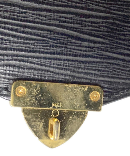 VERSACE Clutch Bag Second Bag Black Authentic