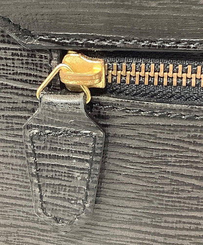VERSACE Clutch Bag Second Bag Black Authentic