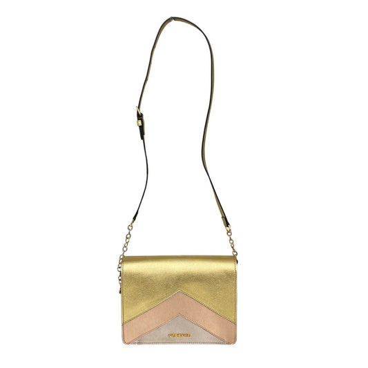 VERSACE Shoulder Bag Purse Gold Authentic