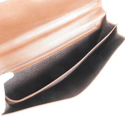 VERSACE Business Bag Briefcase Leather Brown Authentic