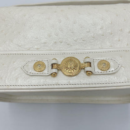 VERSACE Vanity Hand Bag Tote Purse Sunburst Authentic