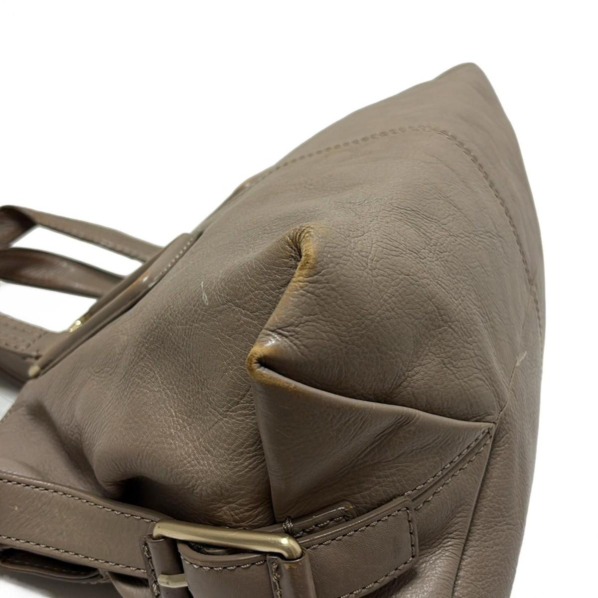 GIVENCHY Hand Bag Tote Purse 4G Leather Pink Beige Authentic