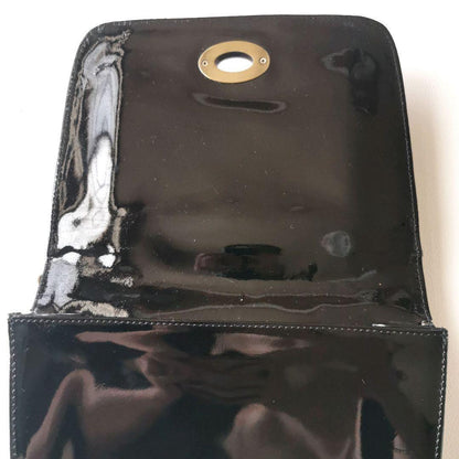 Dolce & Gabbana Hand Bag Tote Purse Chain Black Authentic