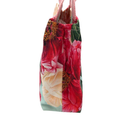 Dolce & Gabbana Hand Bag Tote Purse Canvas Multicolor Authentic