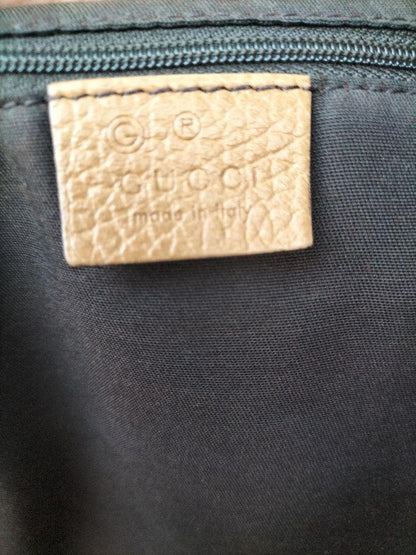 GUCCI Hand Shoulder Bag Tote Purse Leather Authentic