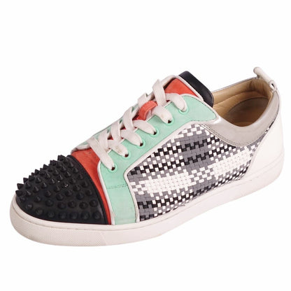 Christian Louboutin Sneakers Shoes Low-Cut Studs EU 43 US 10 Multicolor Auth