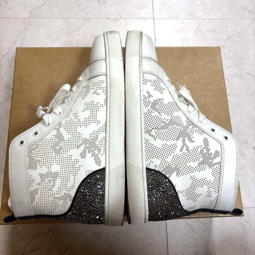 Christian Louboutin Sneakers Shoes High-cut EU 41.5 US 8.5 Authentic