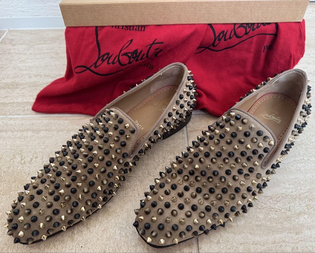 Christian Louboutin Dress Shoes Studs EU 41.5 US 8.5 Authentic