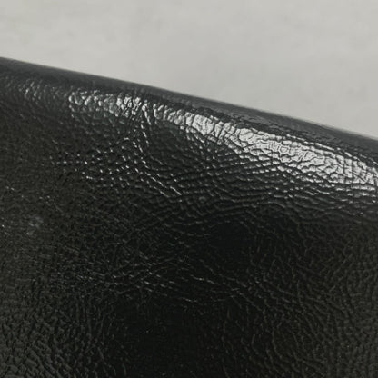 Saint Laurent Bag YSL Cassandra Clutch Purse Hand Patent Black Gold Authentic